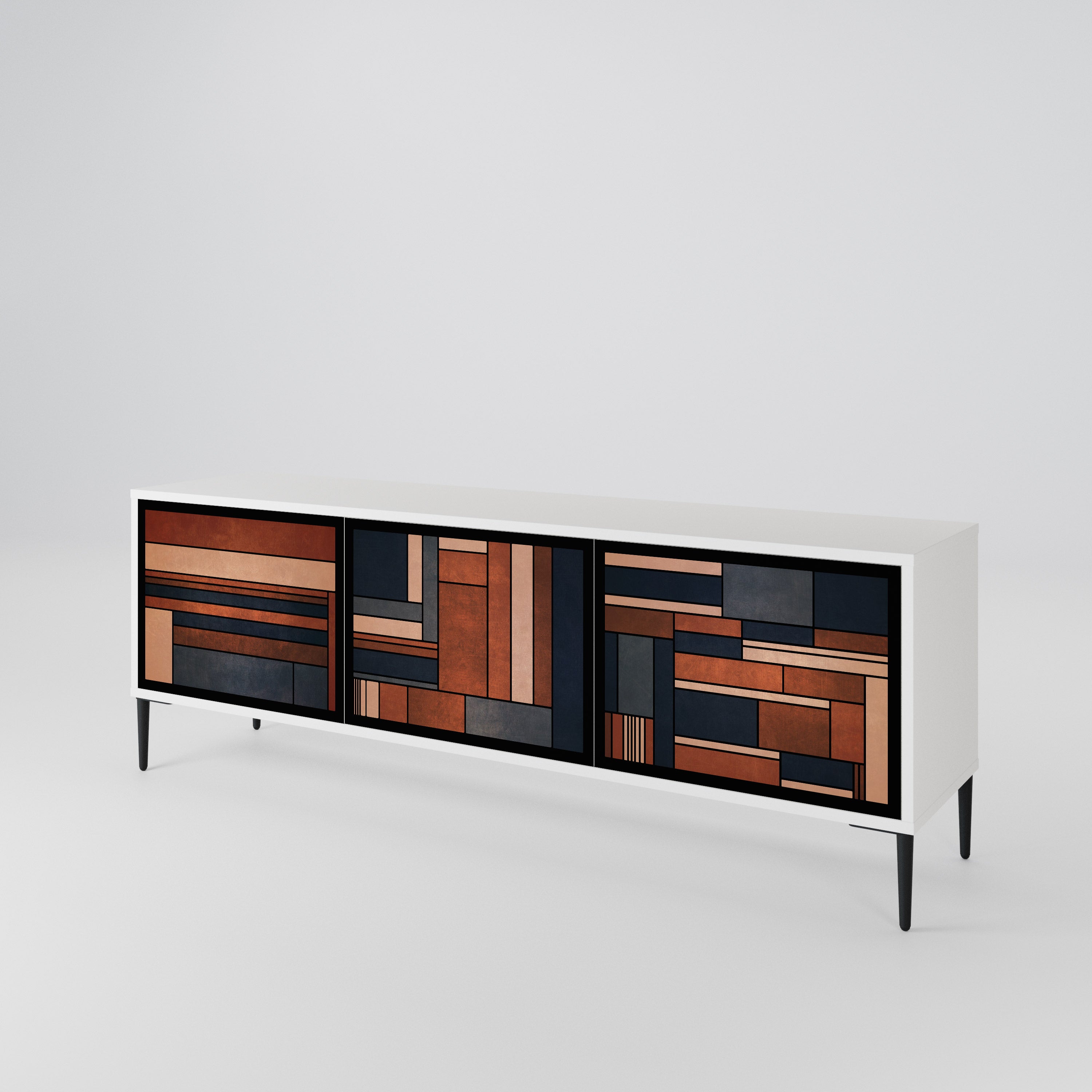 INTREPID FORMATION 3-Door TV Cabinet