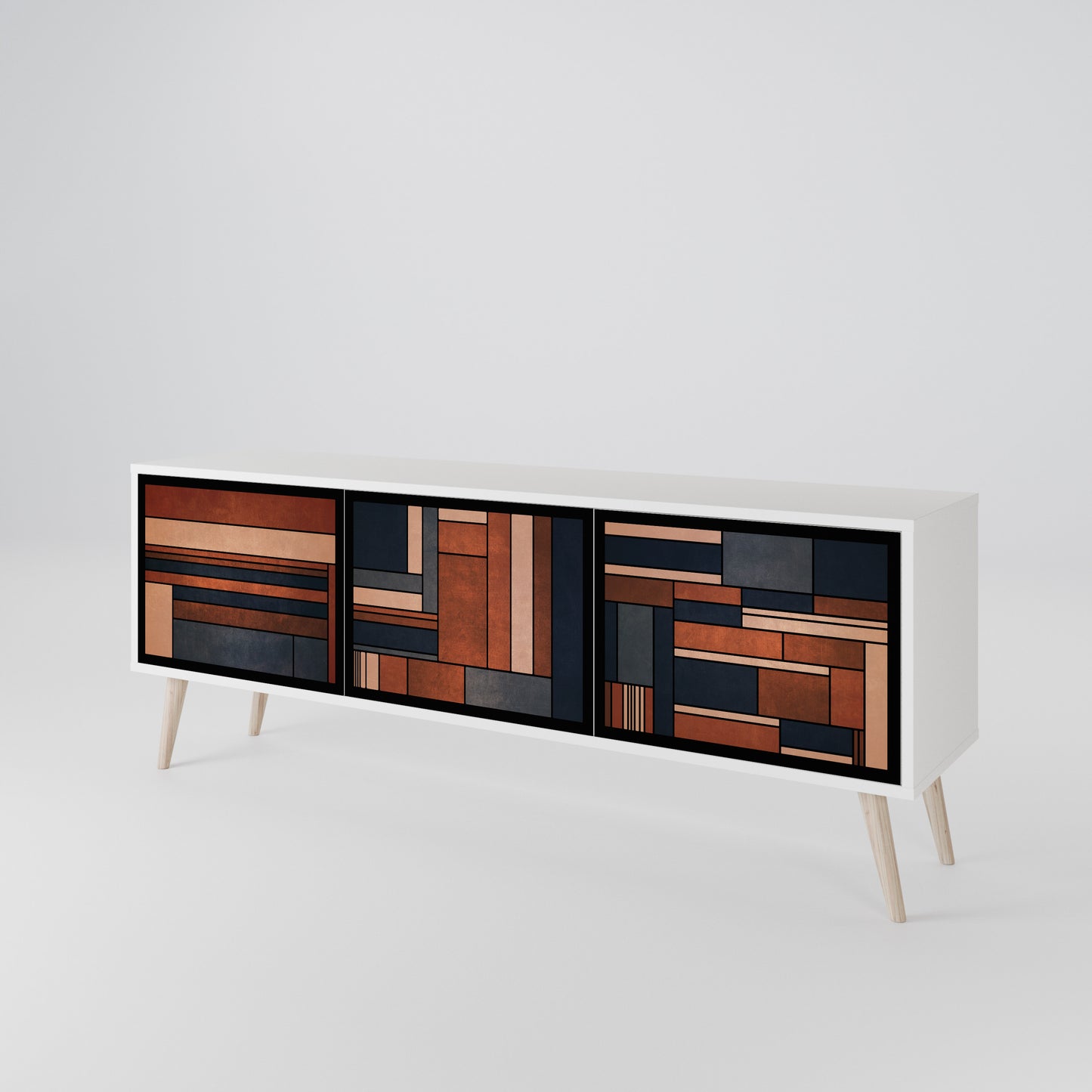 INTREPID FORMATION 3-Door TV Cabinet