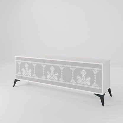 THAI GRAY 3-Door TV Cabinet