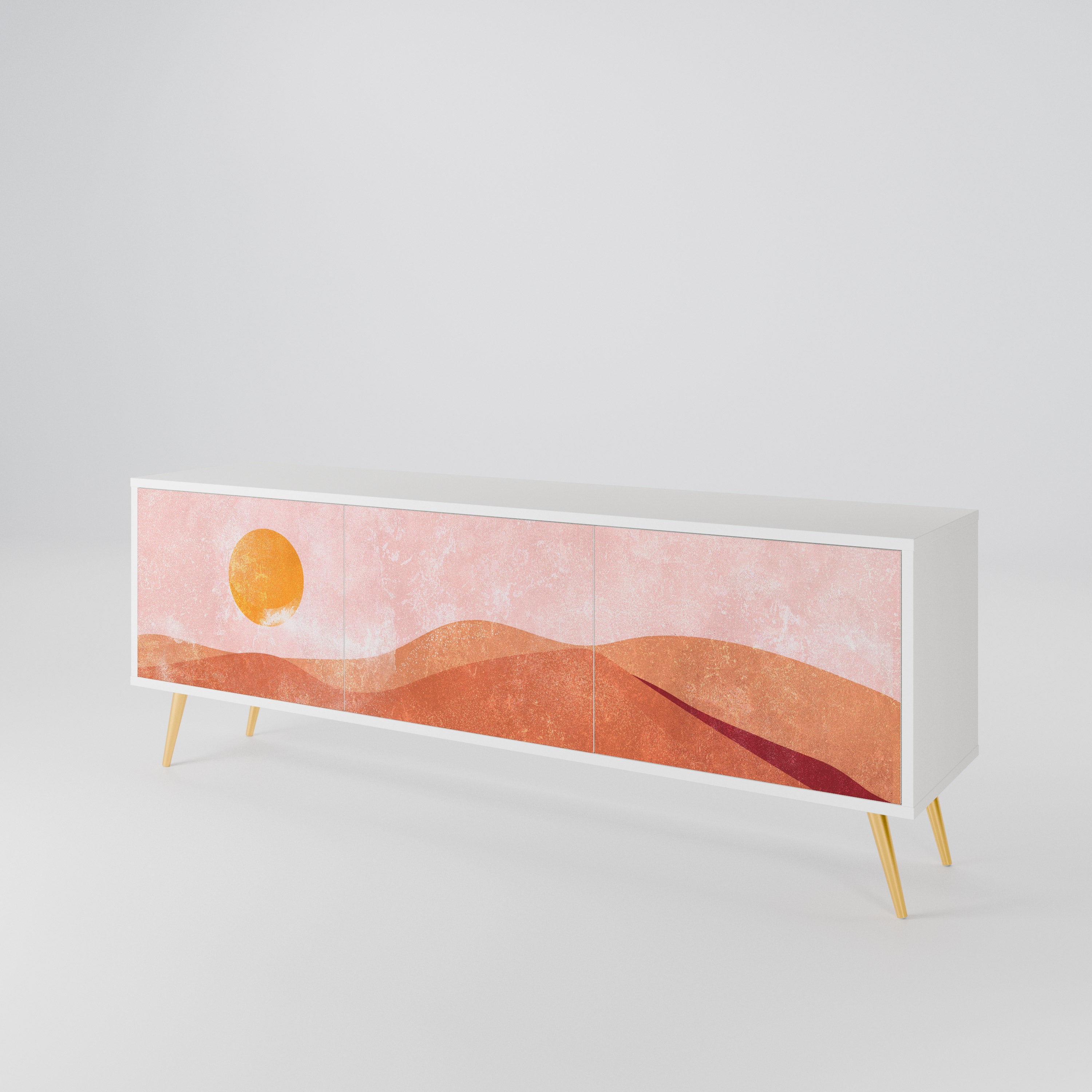 LUMINOUS SUNLIGHT 3-Door TV Cabinet