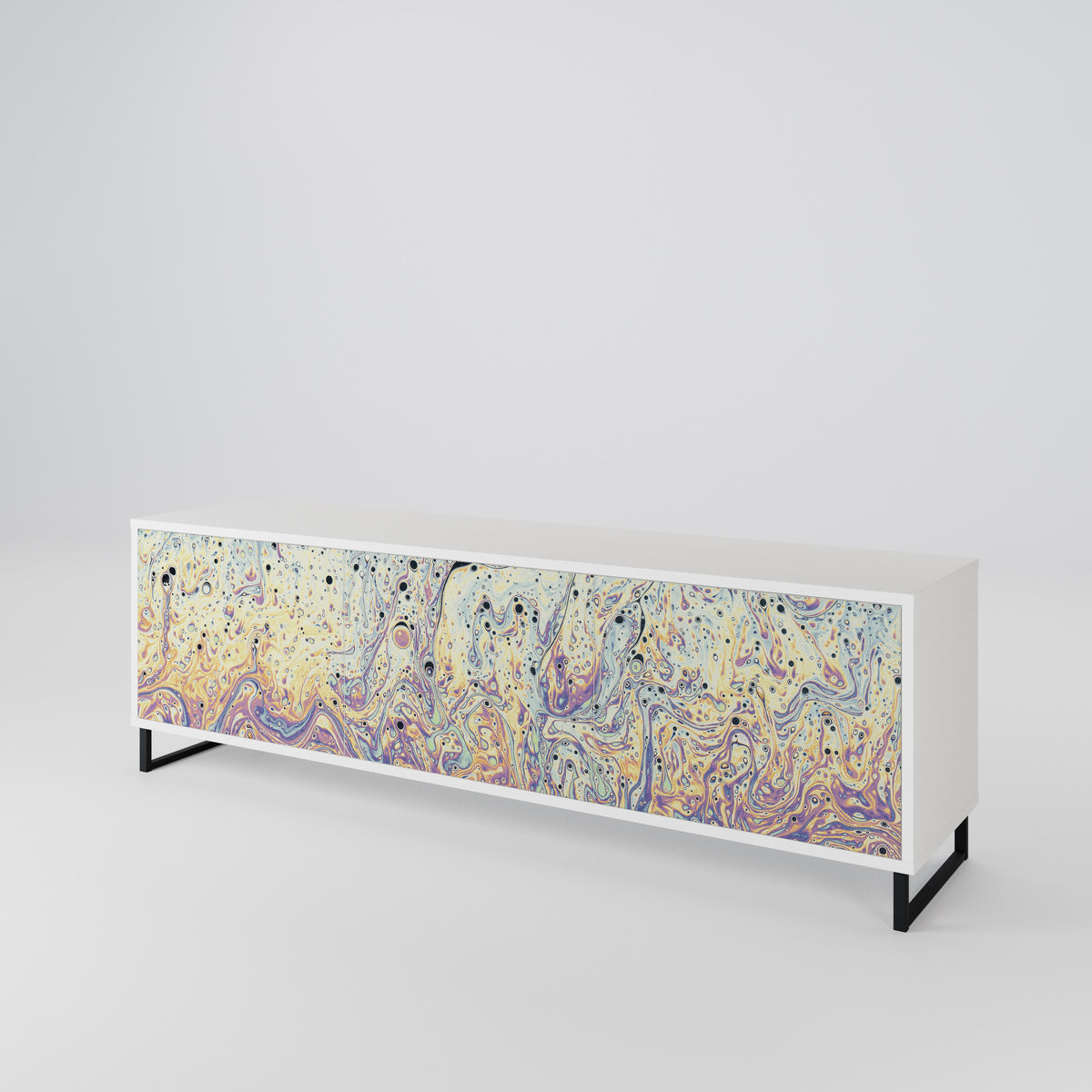 MOSAIC OF COLORS 3-Door TV Cabinet
