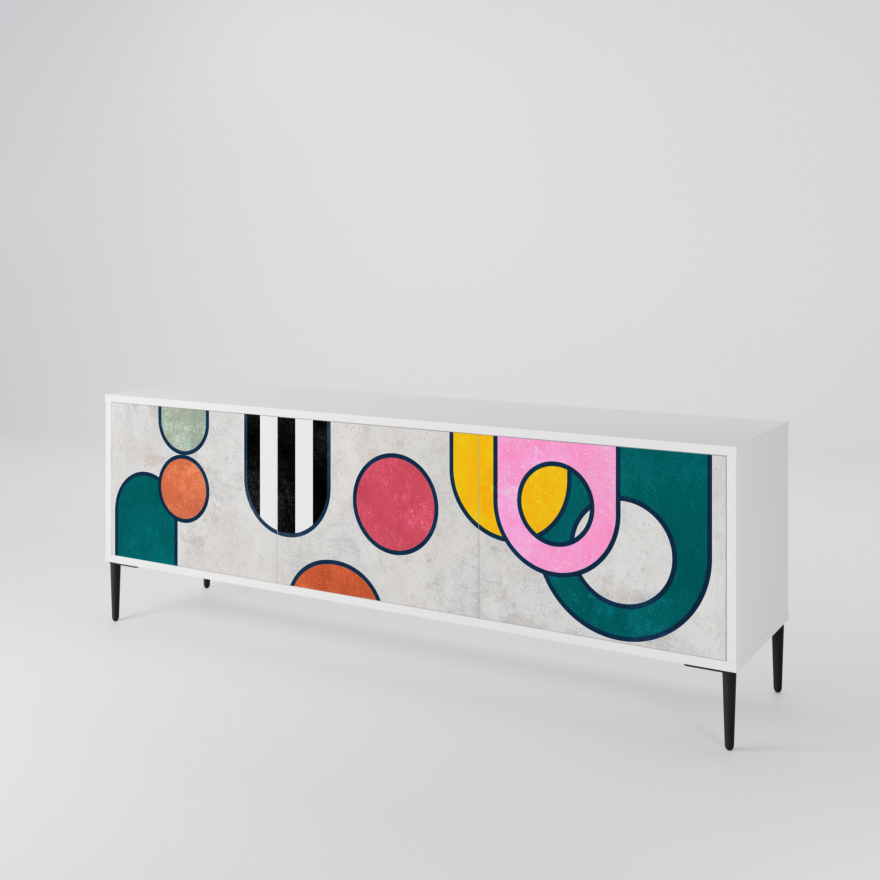 COOL STORY 3-Door TV Cabinet