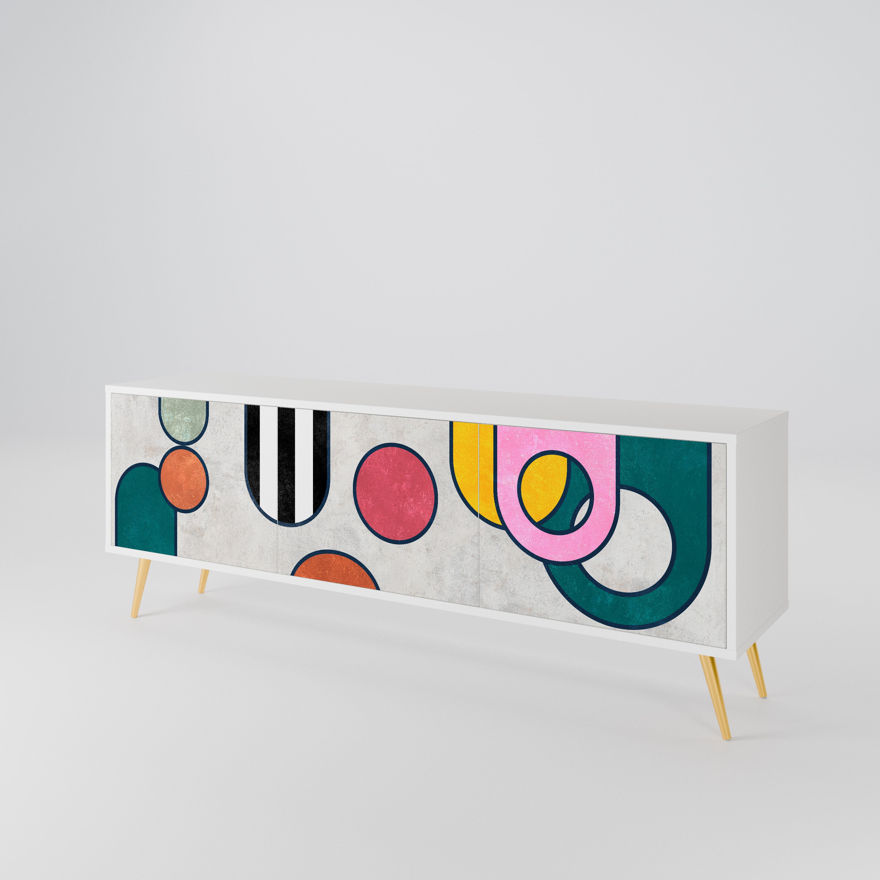 COOL STORY 3-Door TV Cabinet
