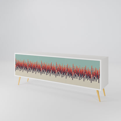 CHROMA CONTOURS 3-Door TV Cabinet