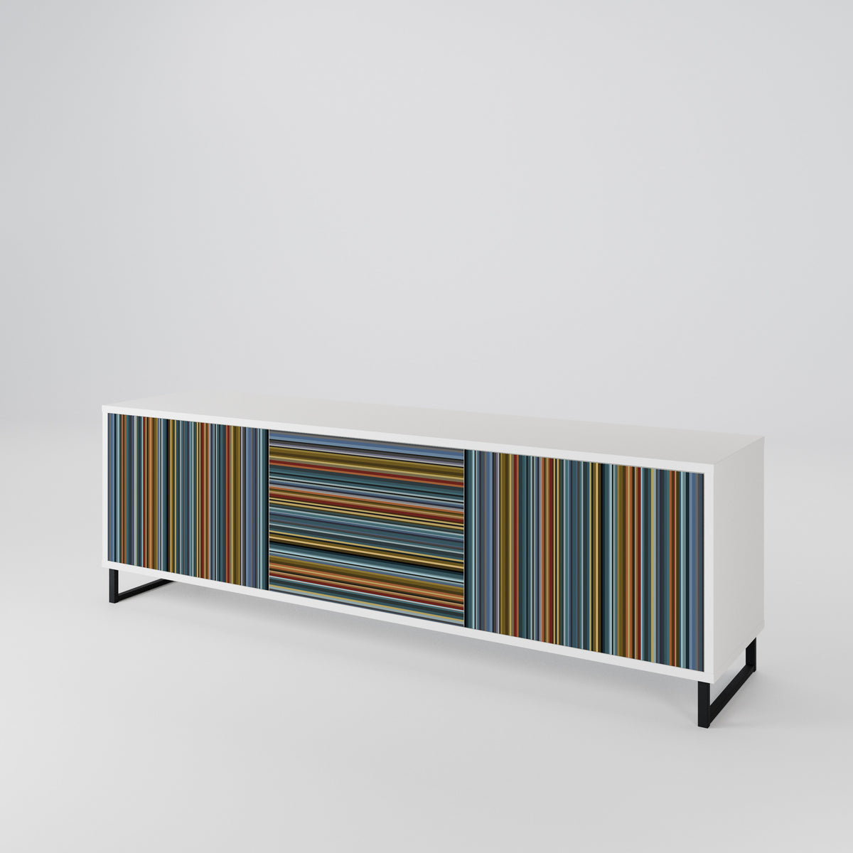 LINEOUT SPECTRUM 3-Door TV Cabinet