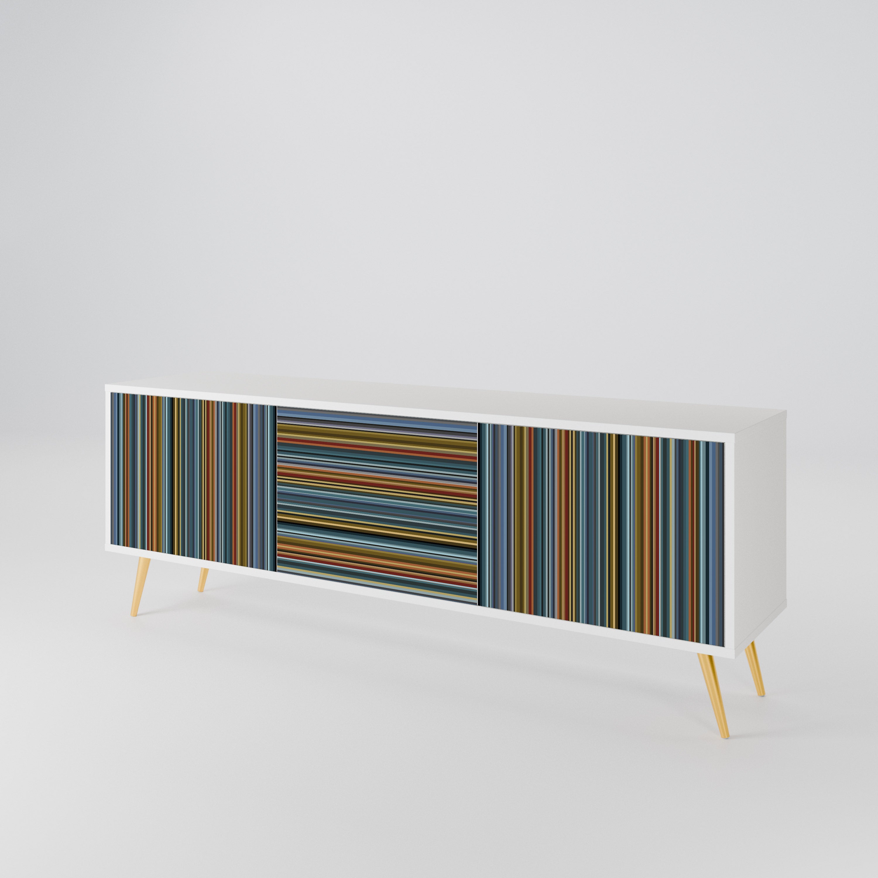 LINEOUT SPECTRUM 3-Door TV Cabinet