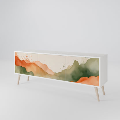 WATERCOLOUR PEAKS 3-Door TV Cabinet