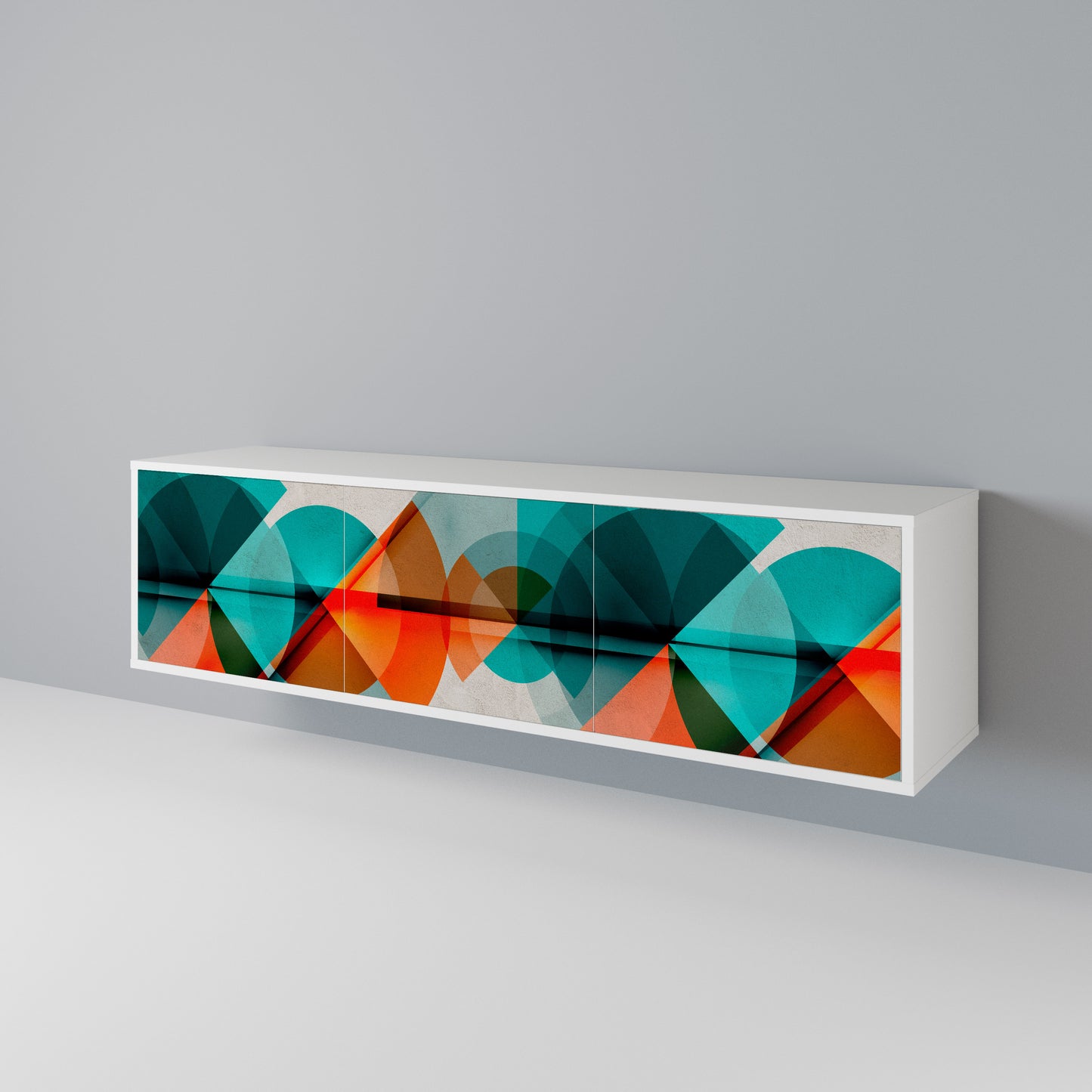 CIRCULAR RHAPSODY 3-Door TV Cabinet