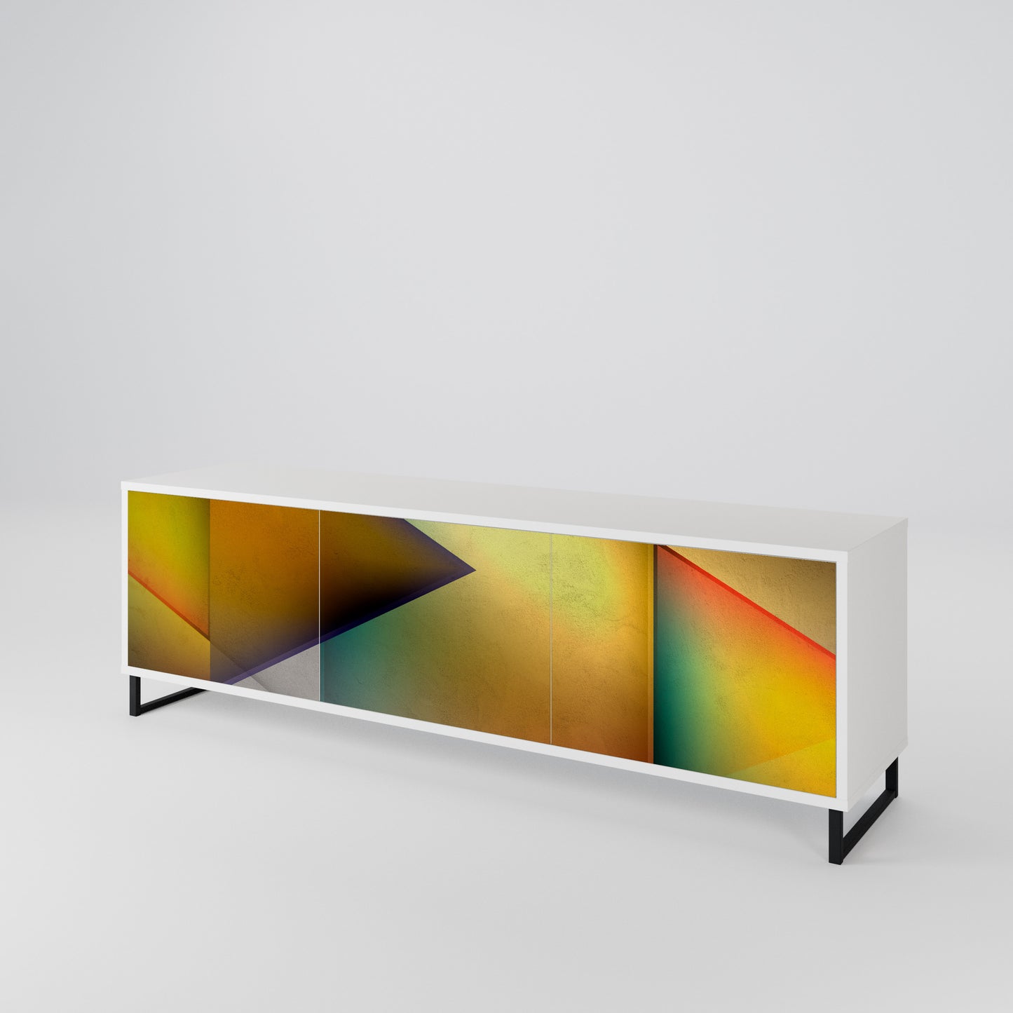 PIERCING SHARPNESS 3-Door TV Cabinet