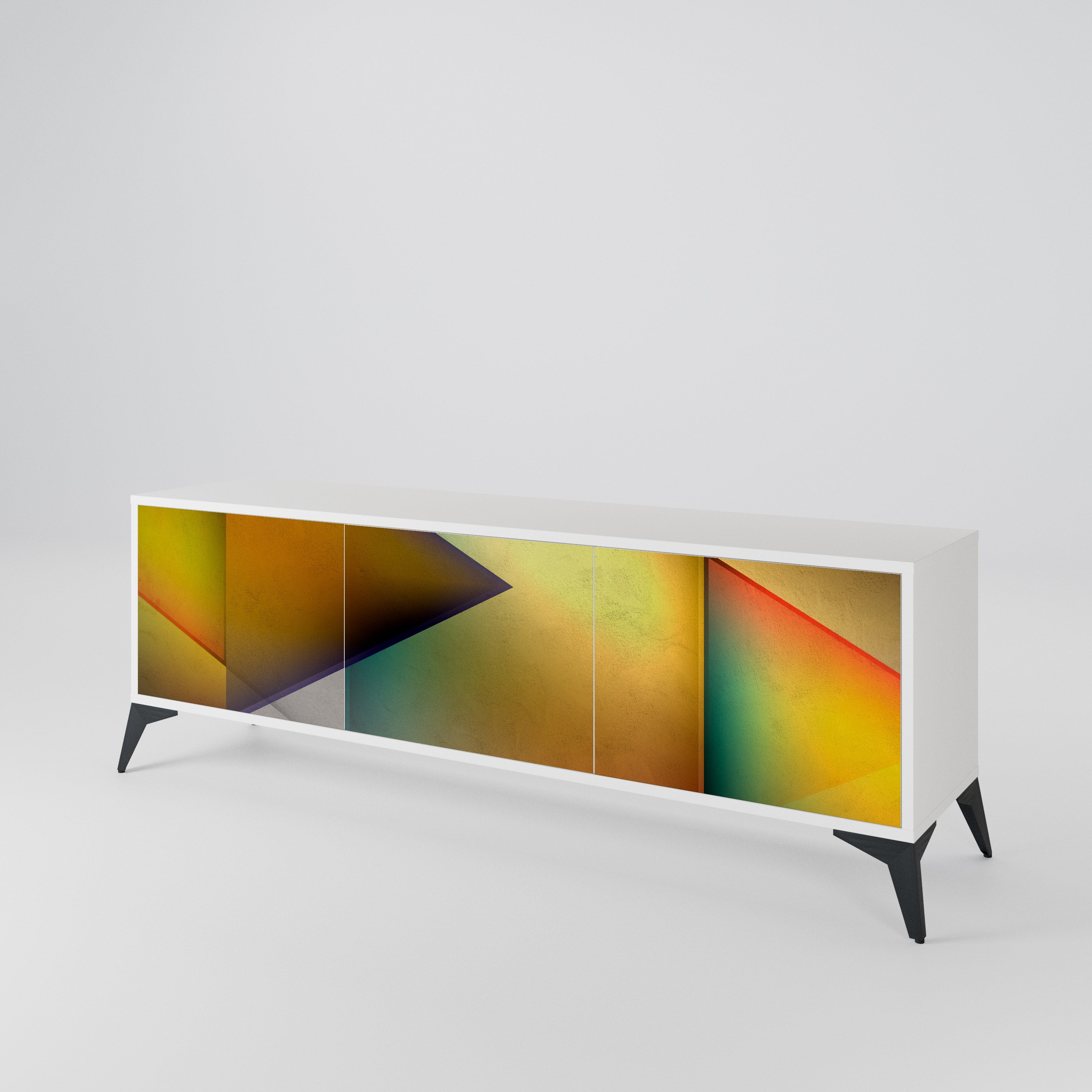 PIERCING SHARPNESS 3-Door TV Cabinet