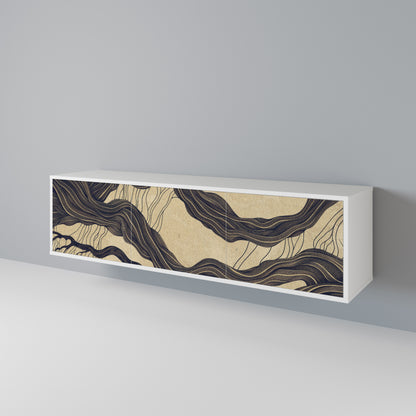 UNIFIED FRAGMENTS 3-Door TV Cabinet