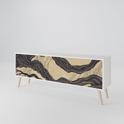 UNIFIED FRAGMENTS 3-Door TV Cabinet