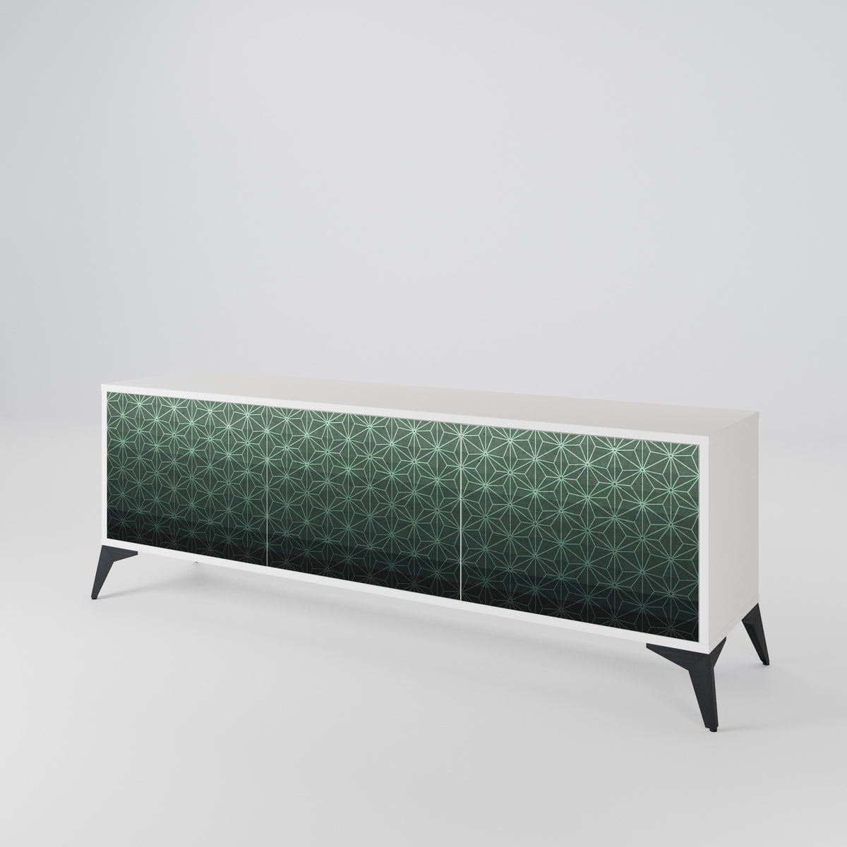ORNAMENTAL GLIMMER 3-Door TV Cabinet