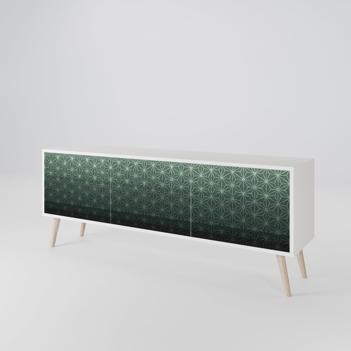ORNAMENTAL GLIMMER 3-Door TV Cabinet