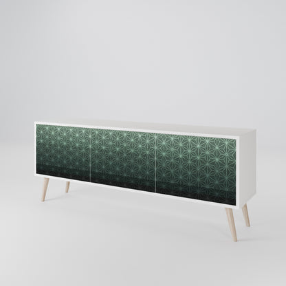 ORNAMENTAL GLIMMER 3-Door TV Cabinet