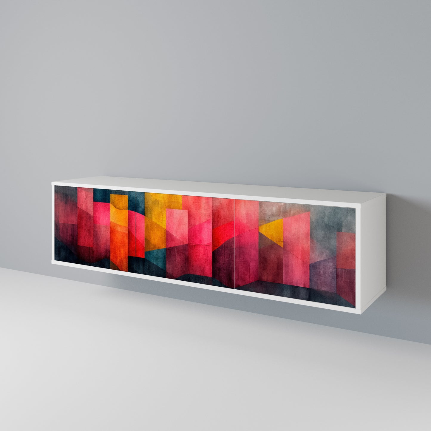COLORFUL SOUNDS 3-Door TV Cabinet