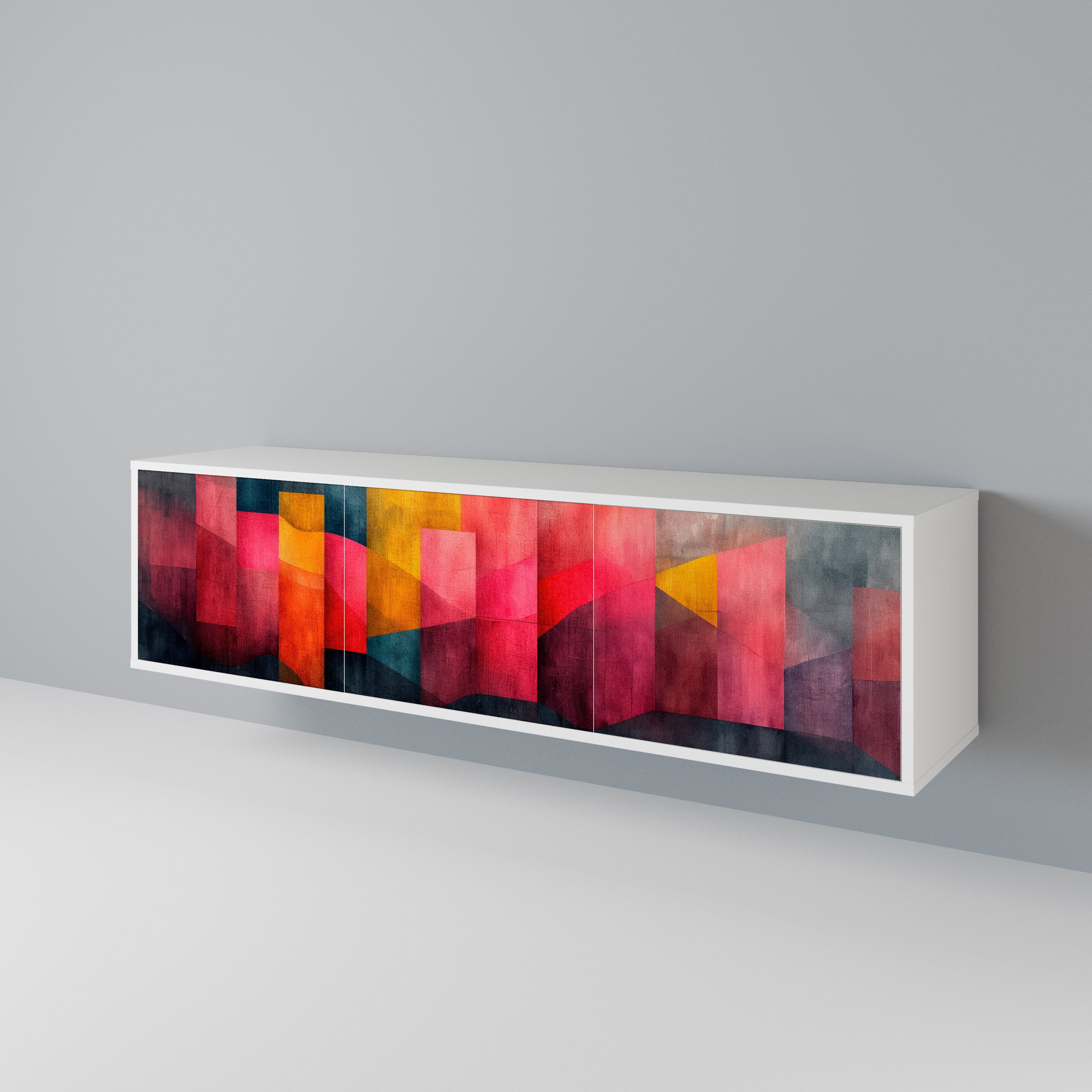 COLORFUL SOUNDS 3-Door TV Cabinet