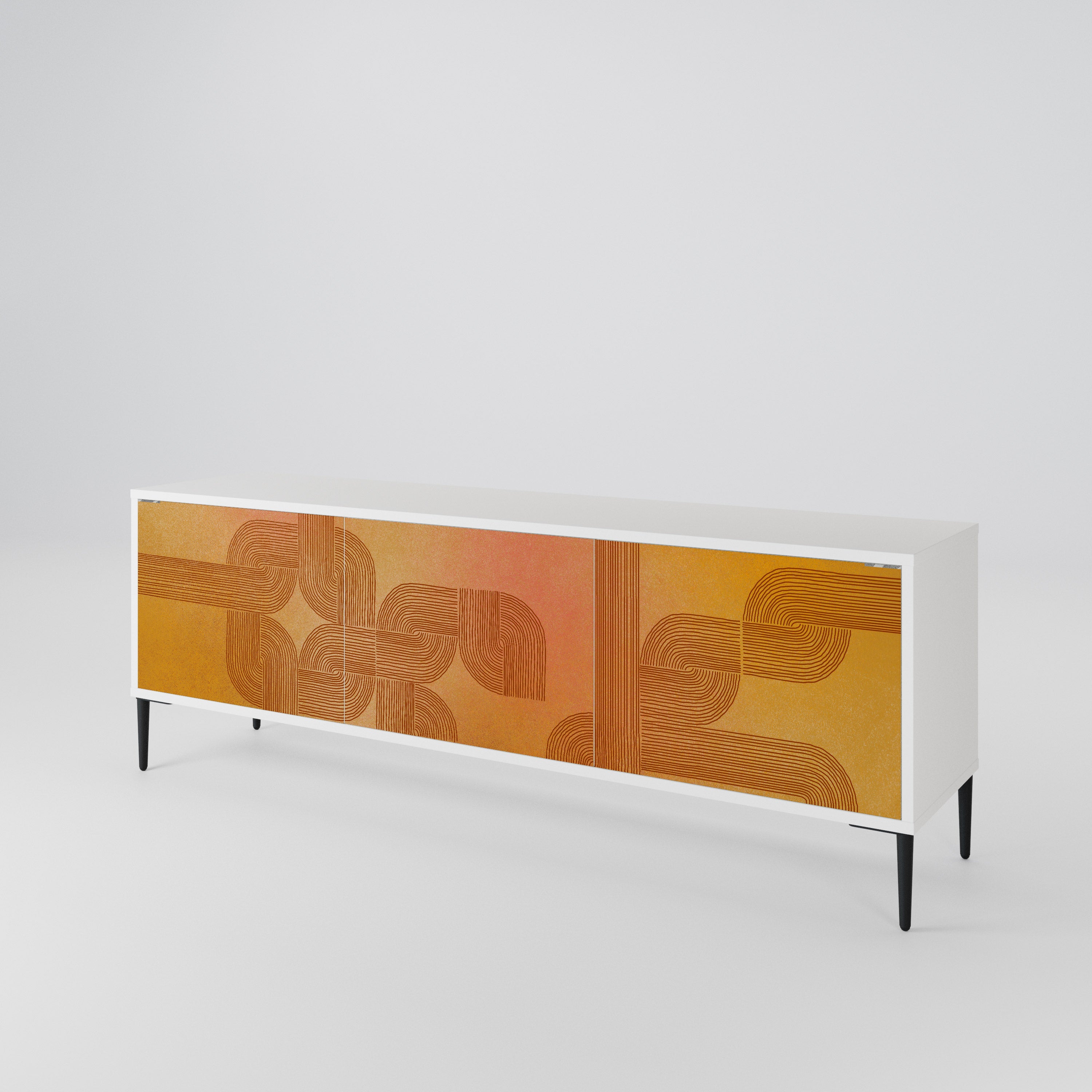 STRENGTHENING RELATION 3-Door TV Cabinet