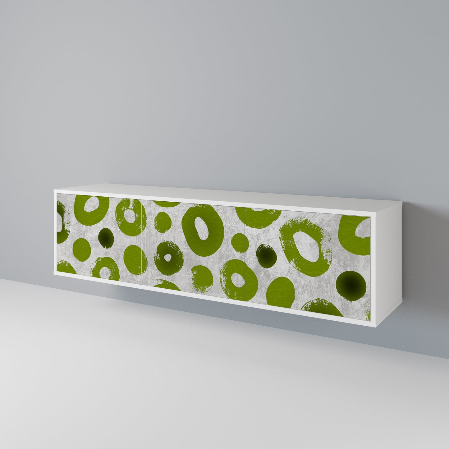 GREEN RHAPSODY 3-Door TV Cabinet