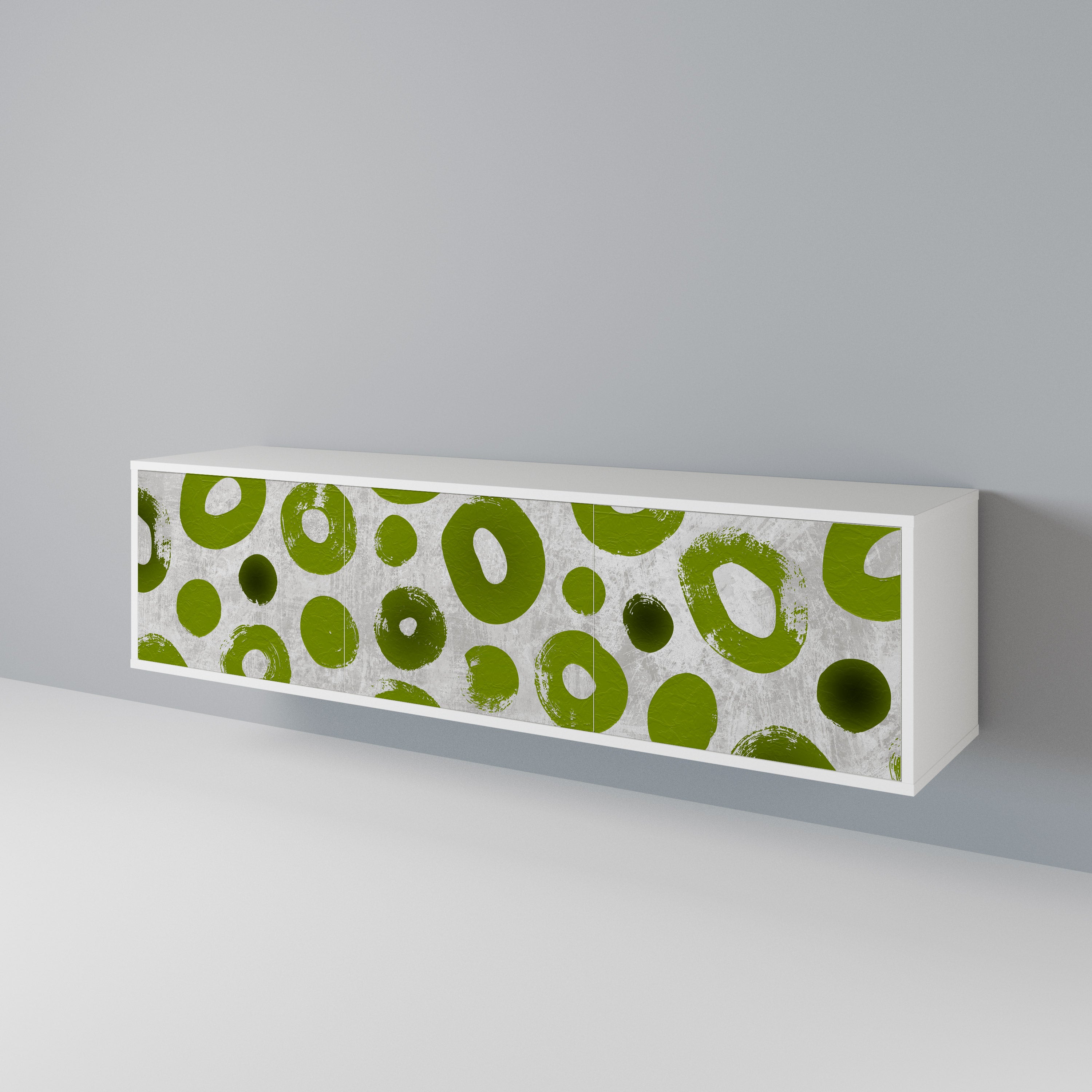 GREEN RHAPSODY 3-Door TV Cabinet
