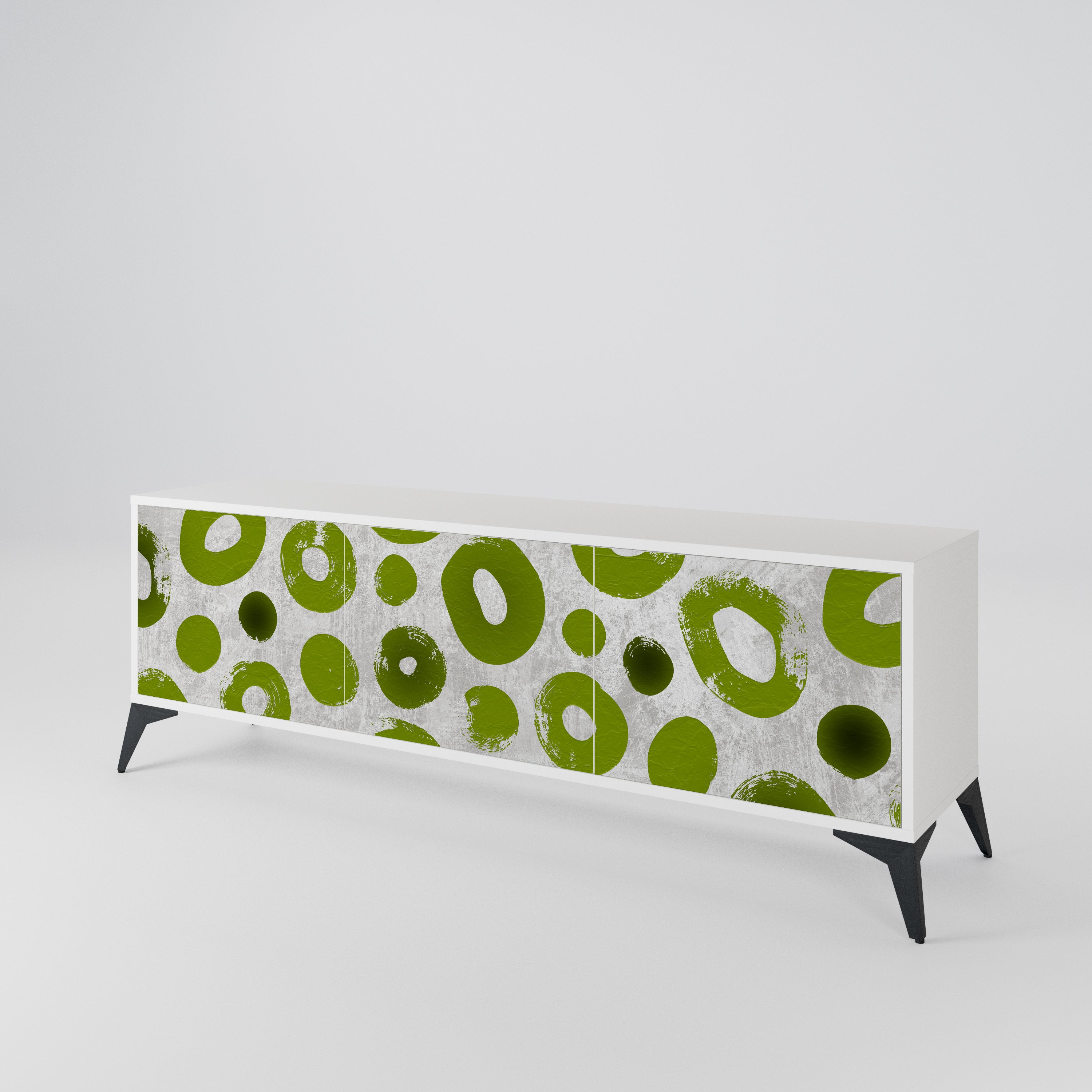 GREEN RHAPSODY 3-Door TV Cabinet