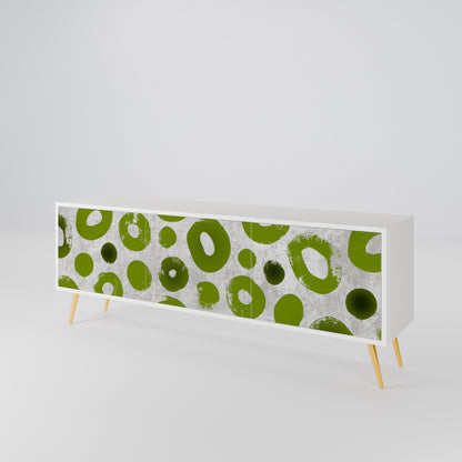 GREEN RHAPSODY 3-Door TV Cabinet