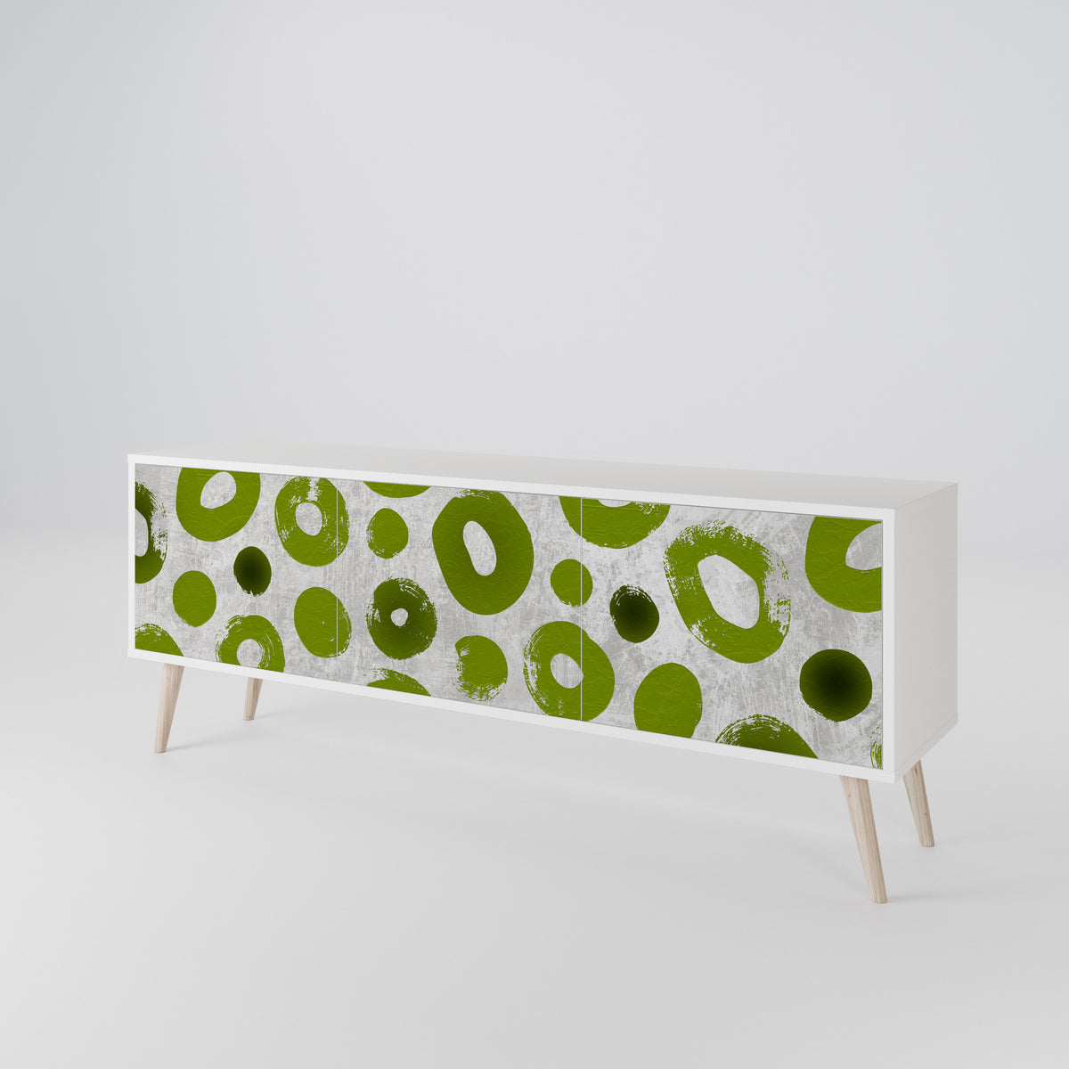 GREEN RHAPSODY 3-Door TV Cabinet