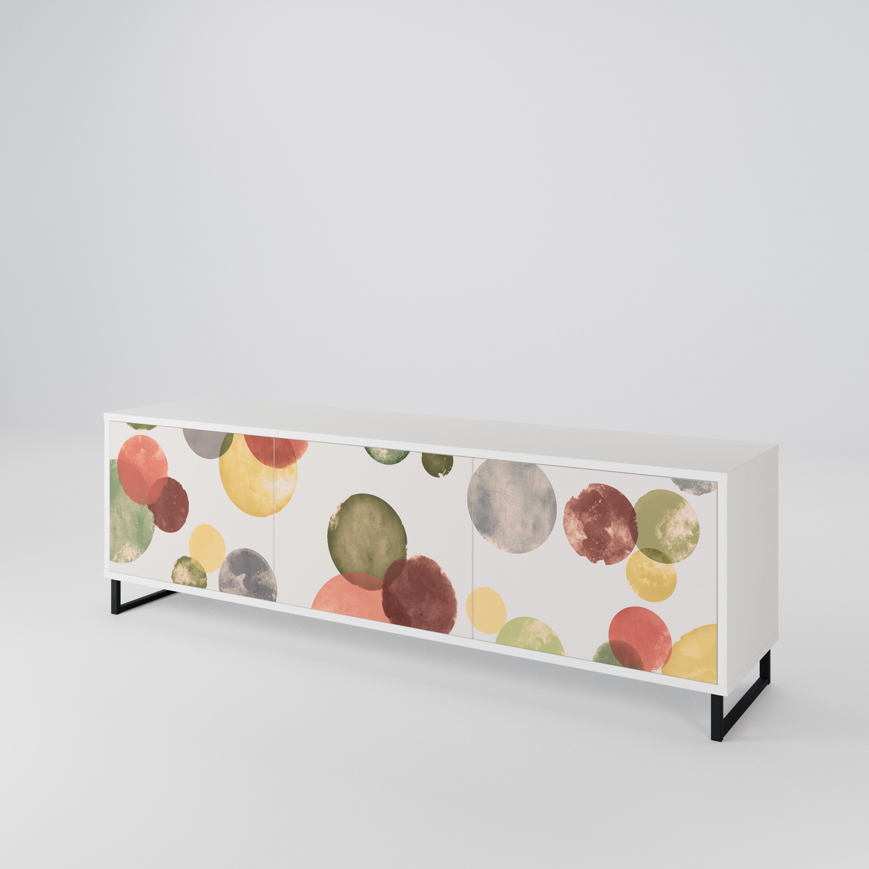 FLEETING HAPPINESS 3-Door TV Cabinet