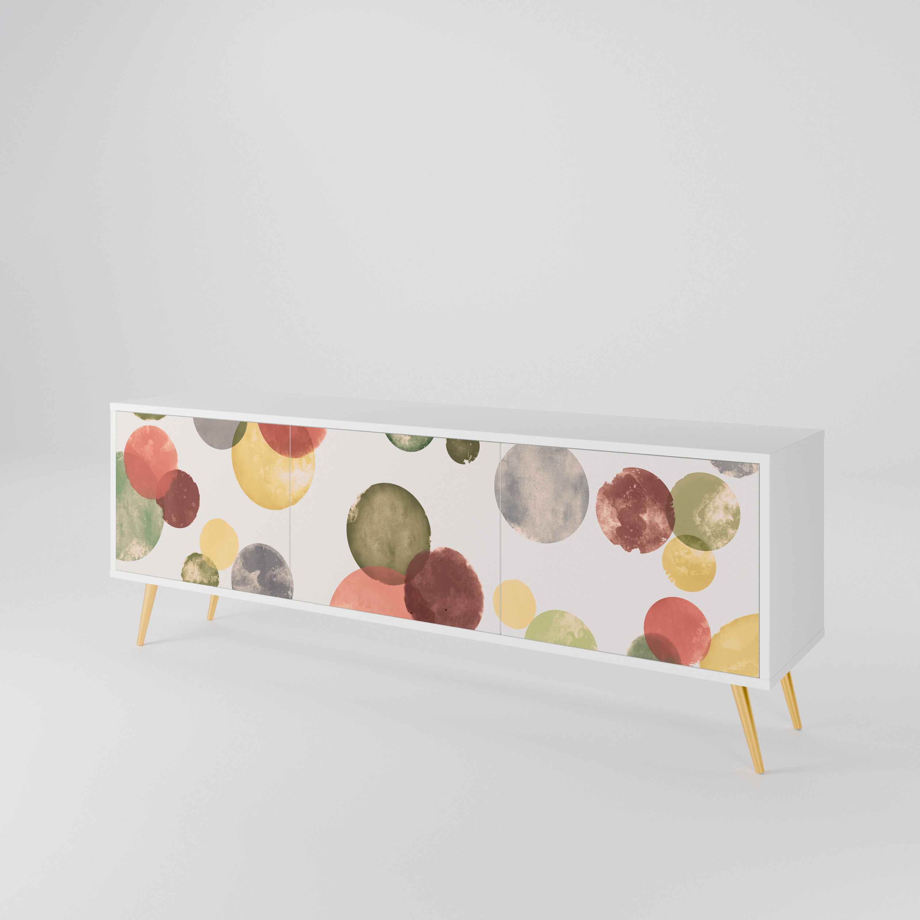 FLEETING HAPPINESS 3-Door TV Cabinet