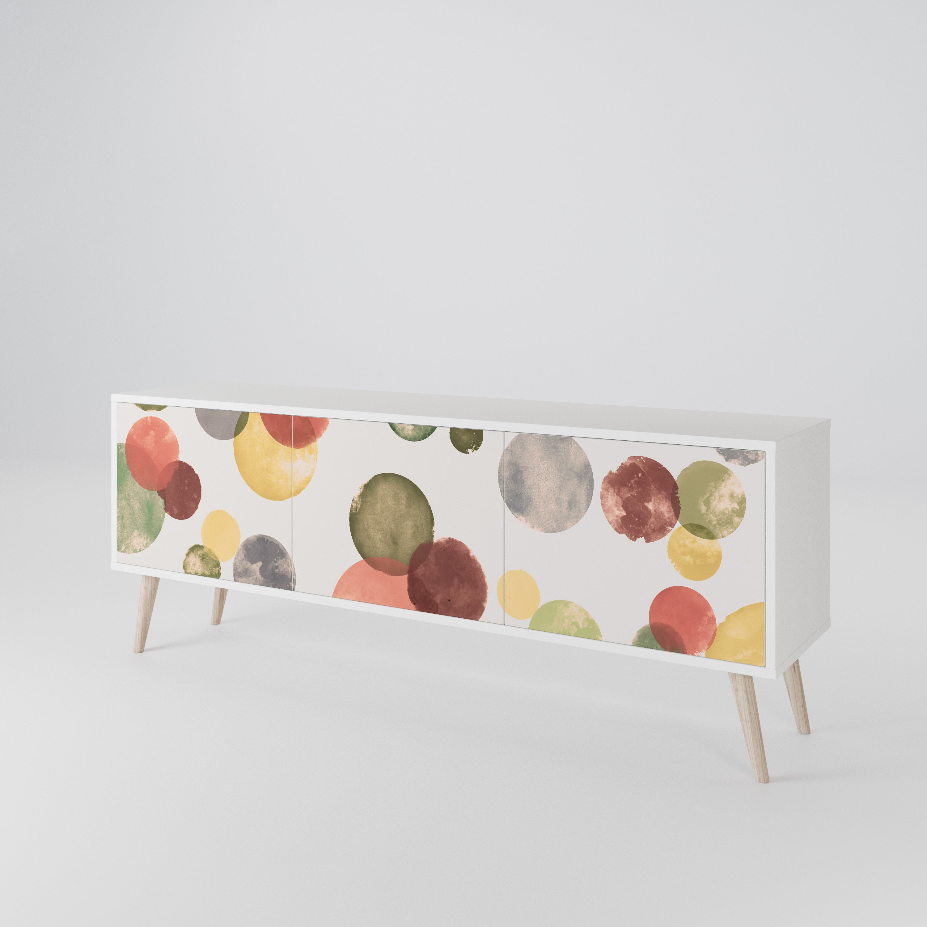FLEETING HAPPINESS 3-Door TV Cabinet