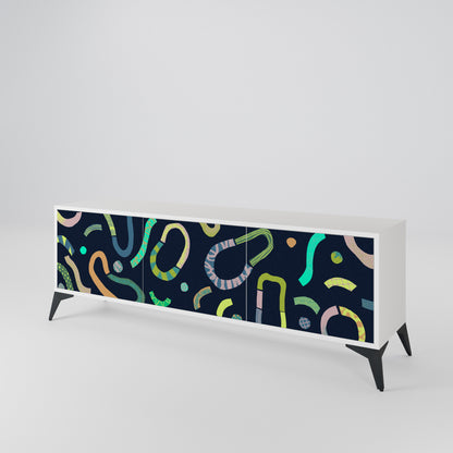 CONTRAST DANCE 3-Door TV Cabinet