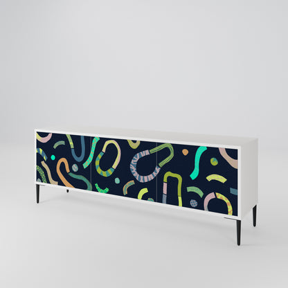 CONTRAST DANCE 3-Door TV Cabinet