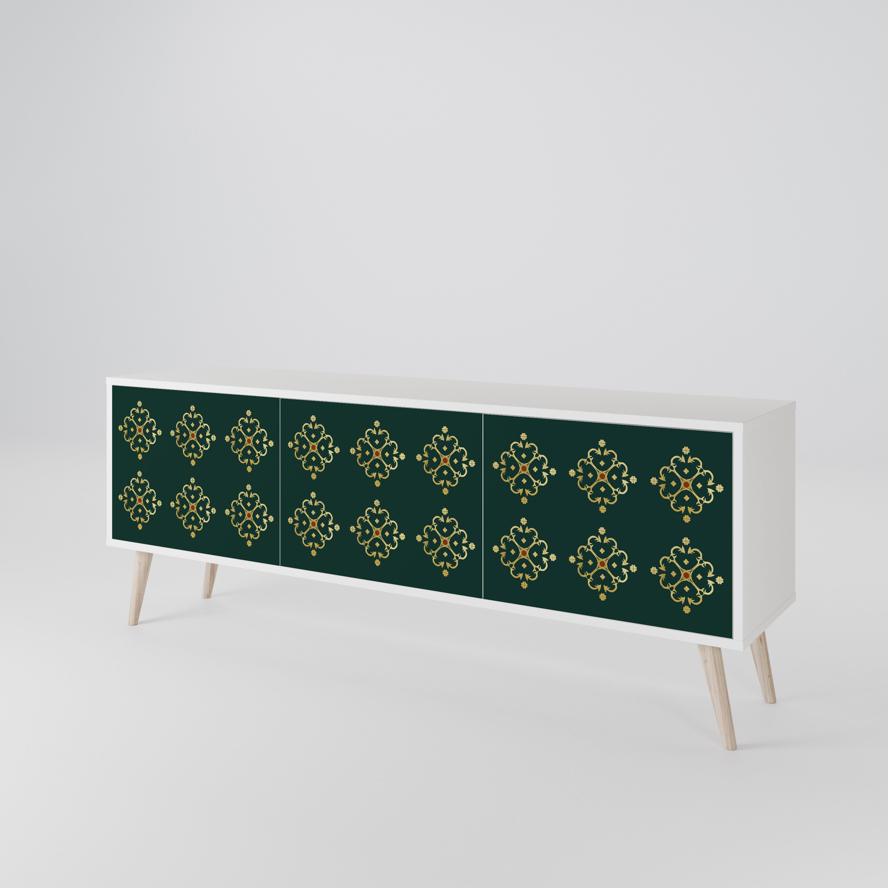 ROYAL MEDALLION 3-Door TV Cabinet