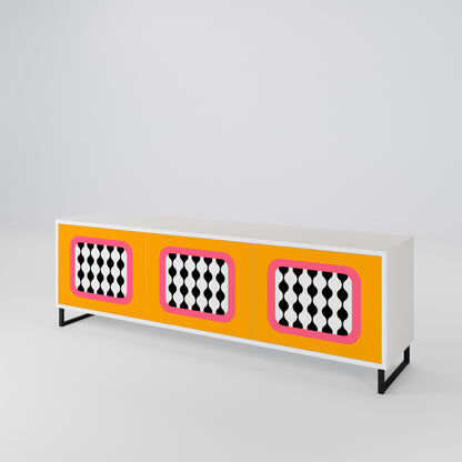 TEARS IN HEAVEN 3-Door TV Cabinet