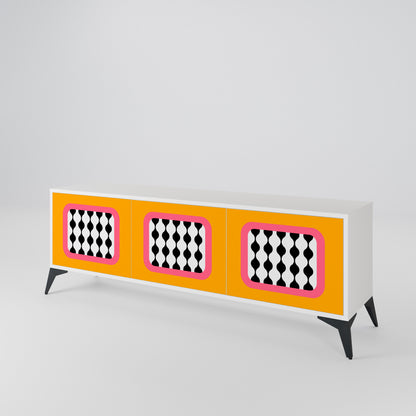 TEARS IN HEAVEN 3-Door TV Cabinet