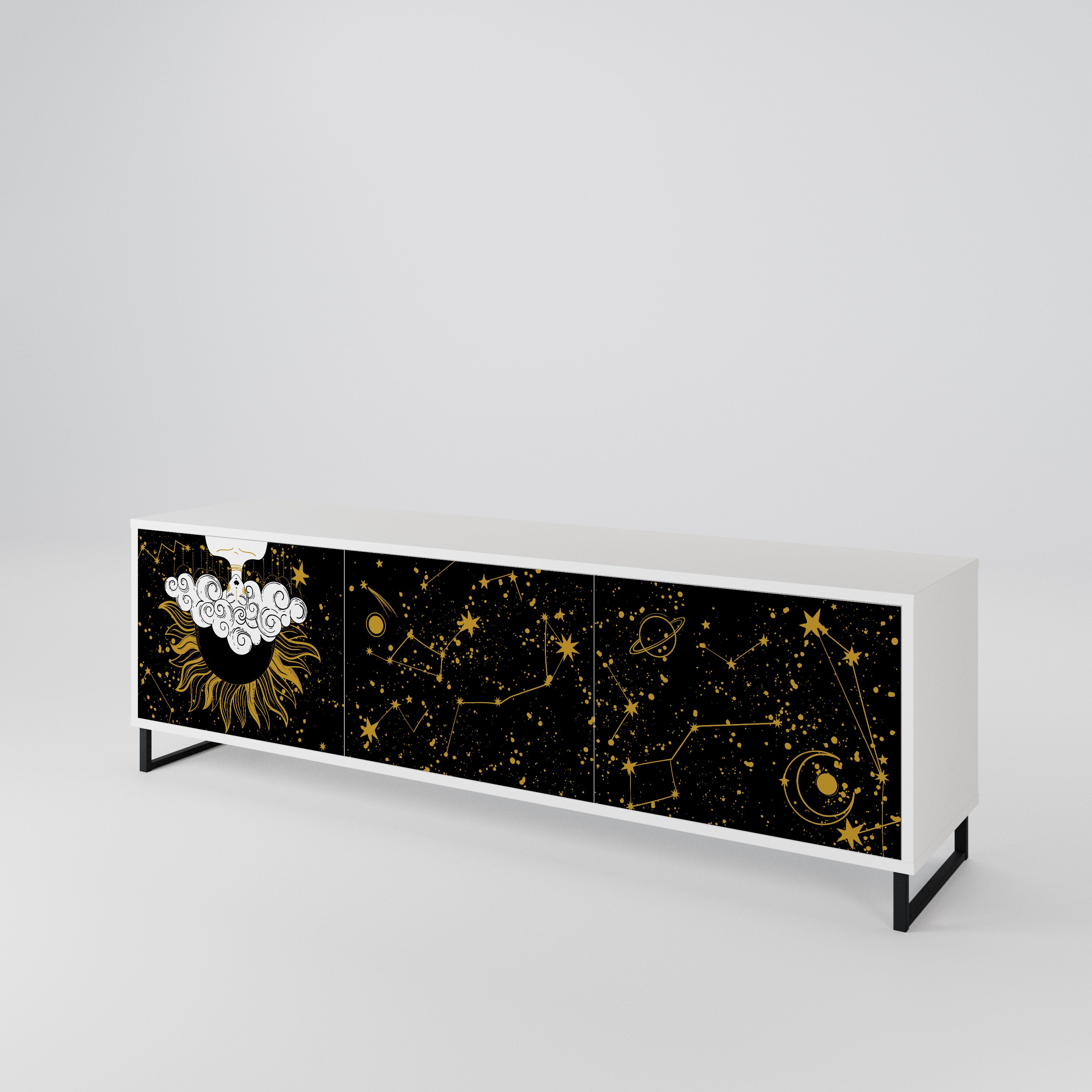 STELLAR CONSTELLATIONS 3-Door TV Cabinet