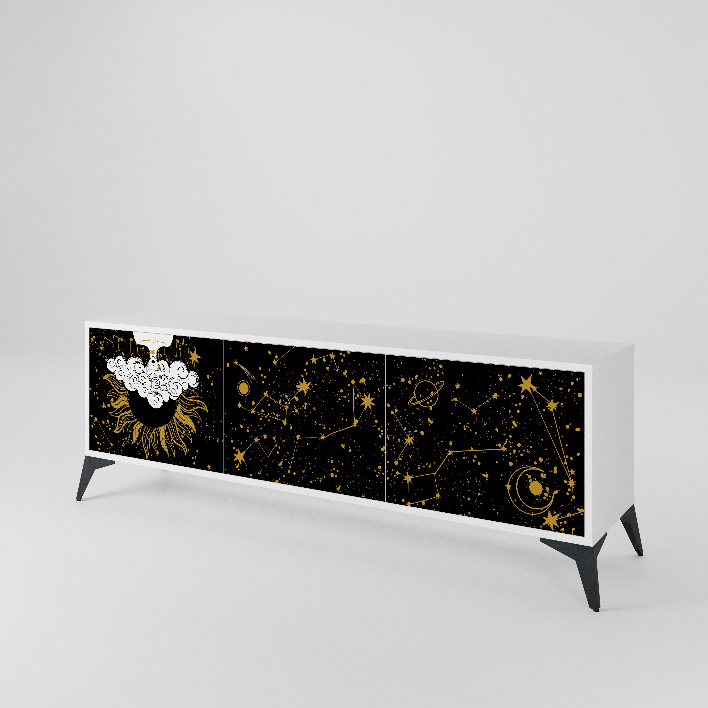 STELLAR CONSTELLATIONS 3-Door TV Cabinet