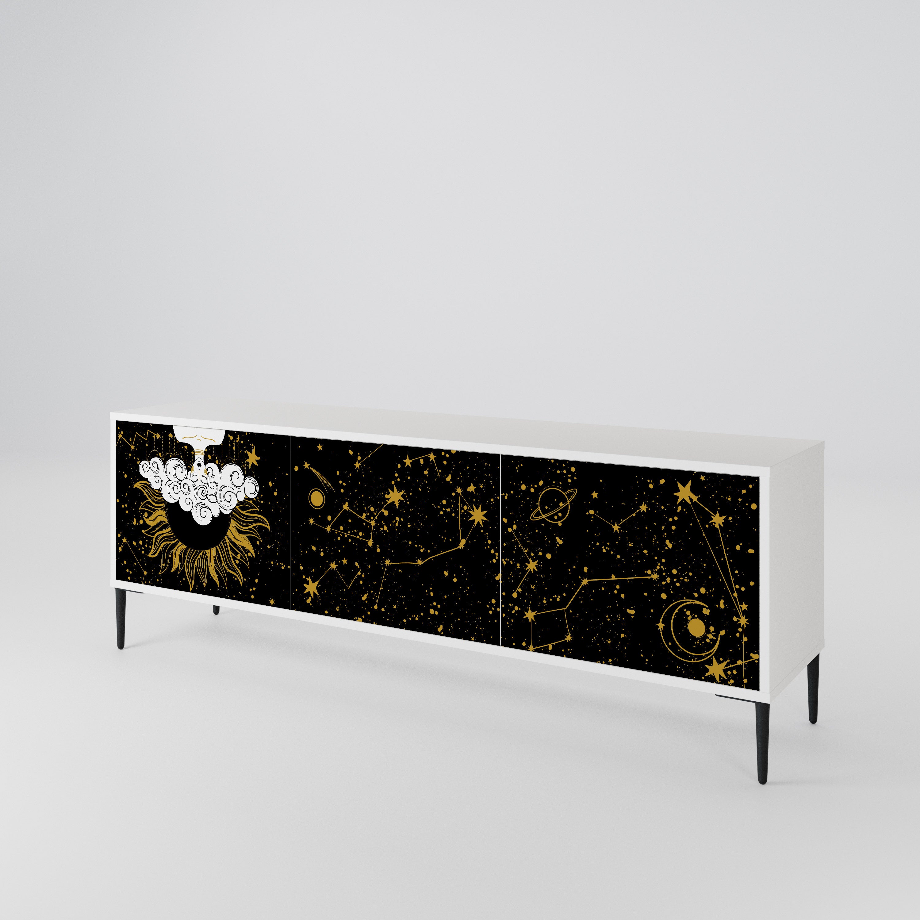 STELLAR CONSTELLATIONS 3-Door TV Cabinet