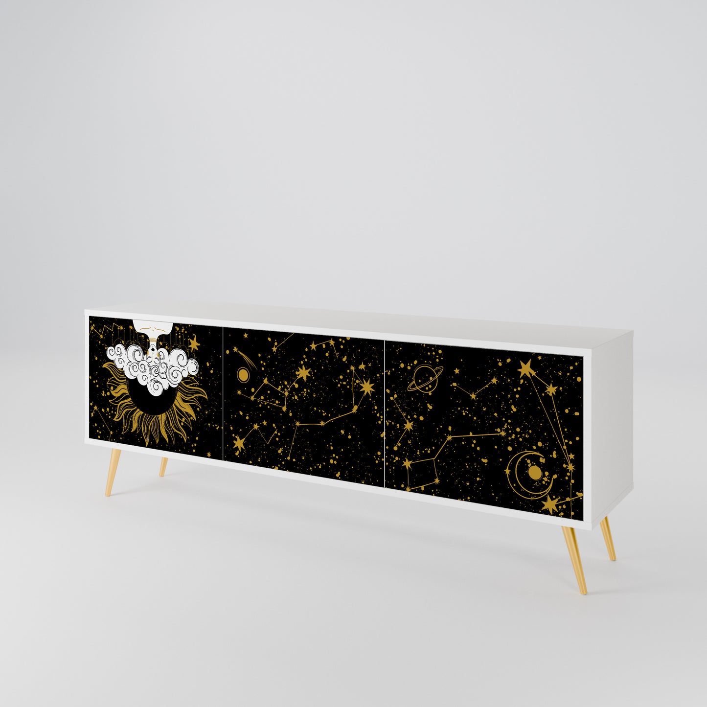 STELLAR CONSTELLATIONS 3-Door TV Cabinet