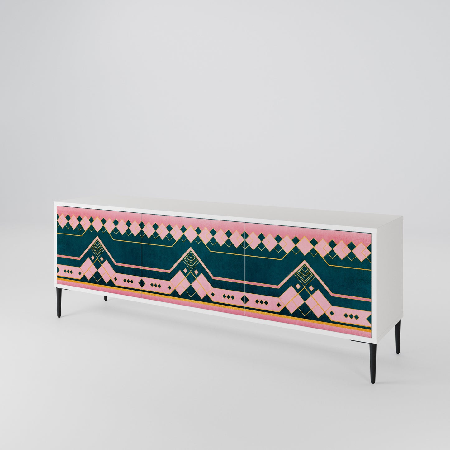 ROYAL COMPOSITION 3-Door TV Cabinet