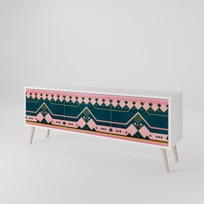 ROYAL COMPOSITION 3-Door TV Cabinet