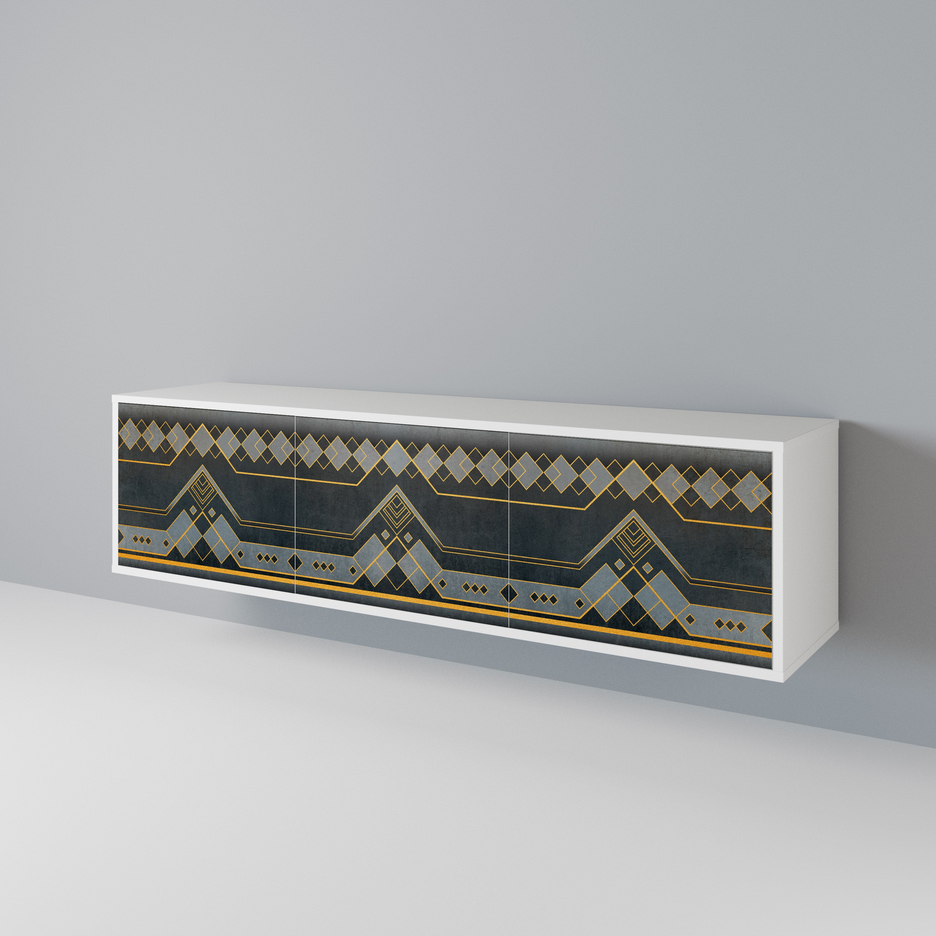 ROYAL ORDINARINESS 3-Door TV Cabinet