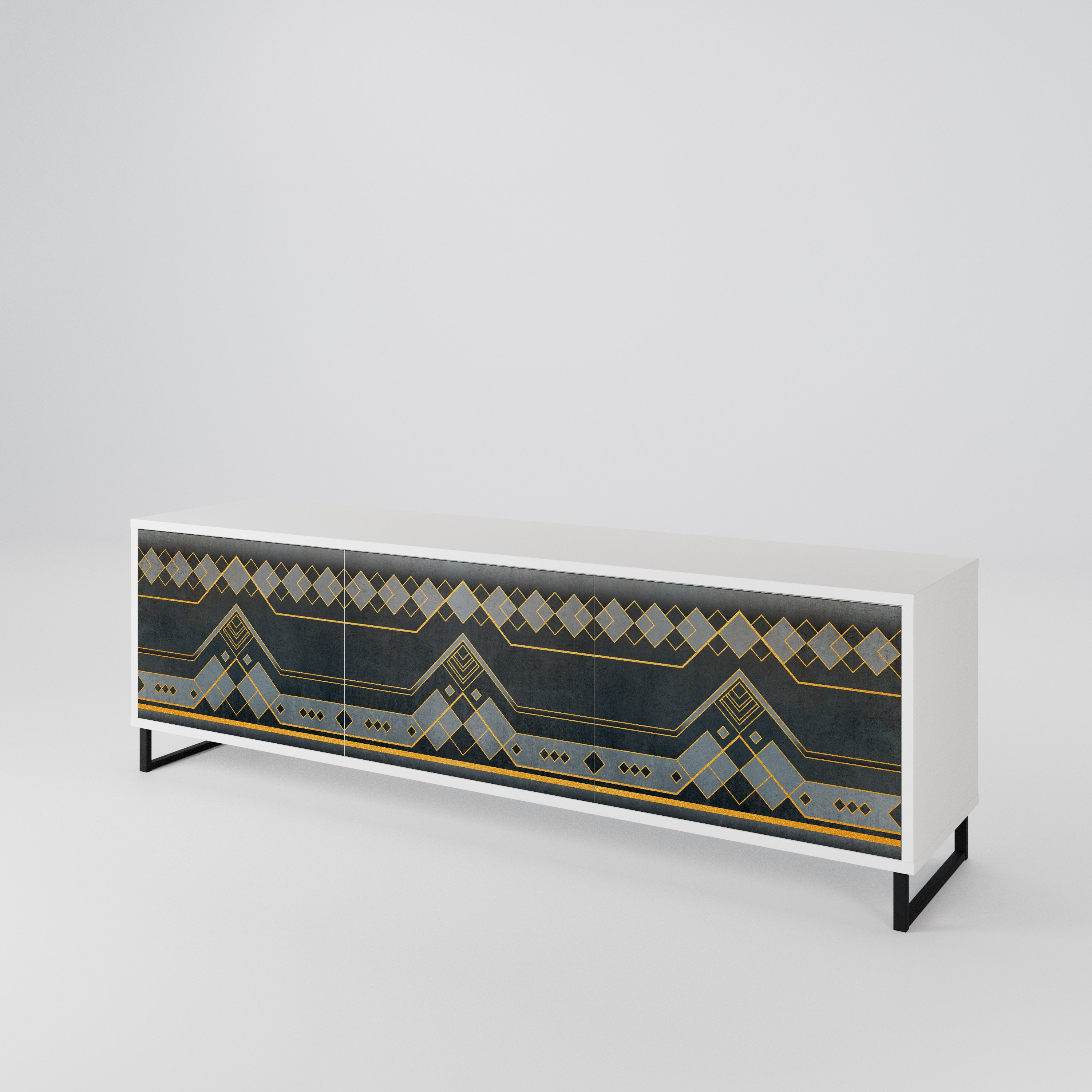 ROYAL ORDINARINESS 3-Door TV Cabinet