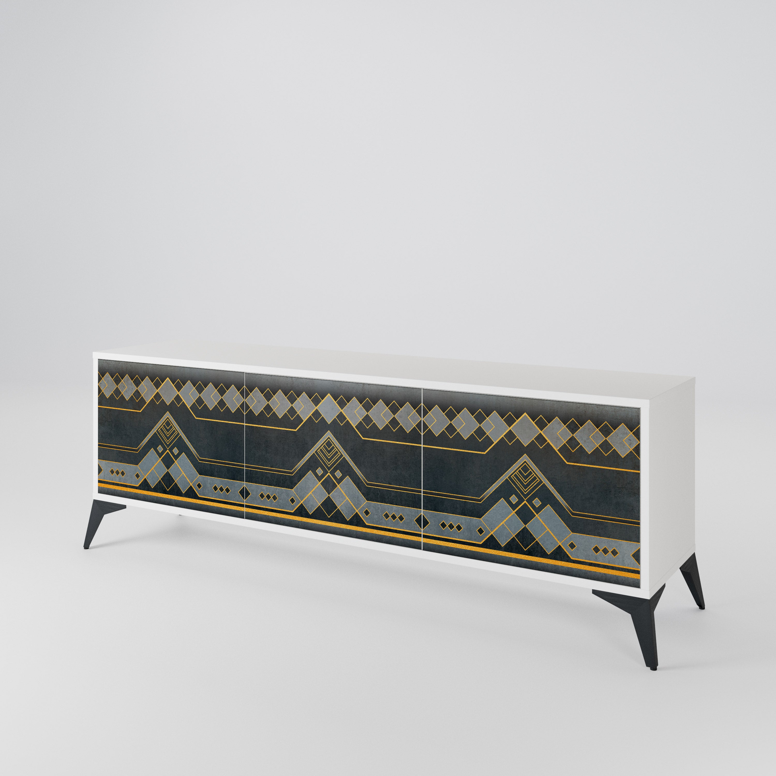 ROYAL ORDINARINESS 3-Door TV Cabinet