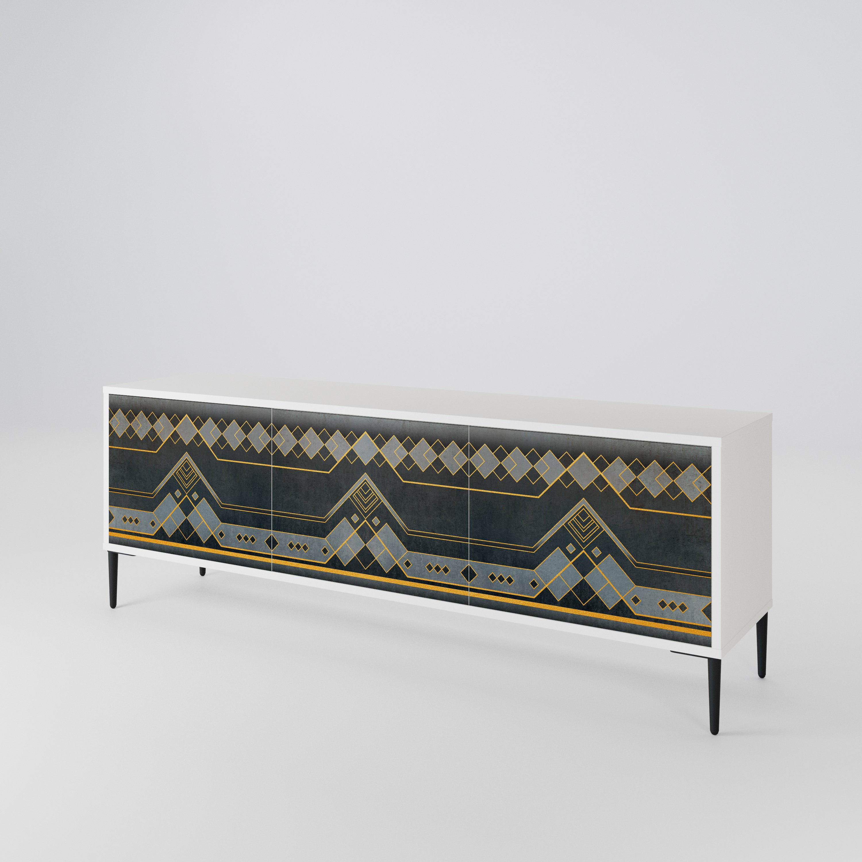 ROYAL ORDINARINESS 3-Door TV Cabinet