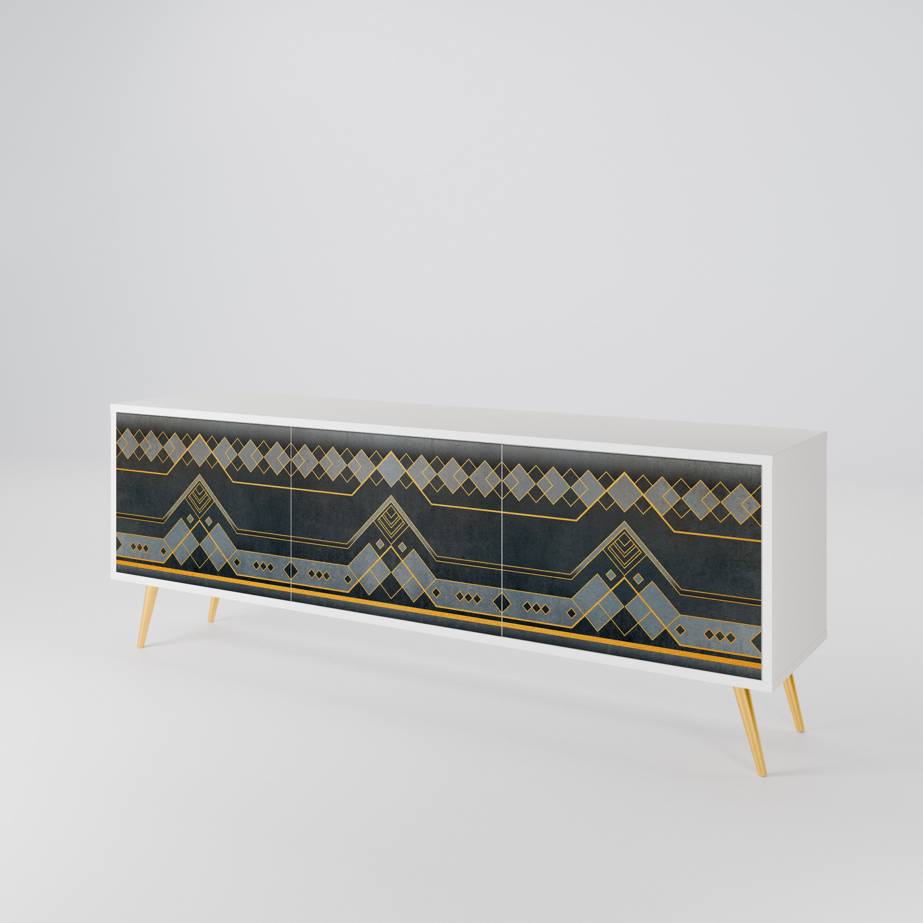 ROYAL ORDINARINESS 3-Door TV Cabinet