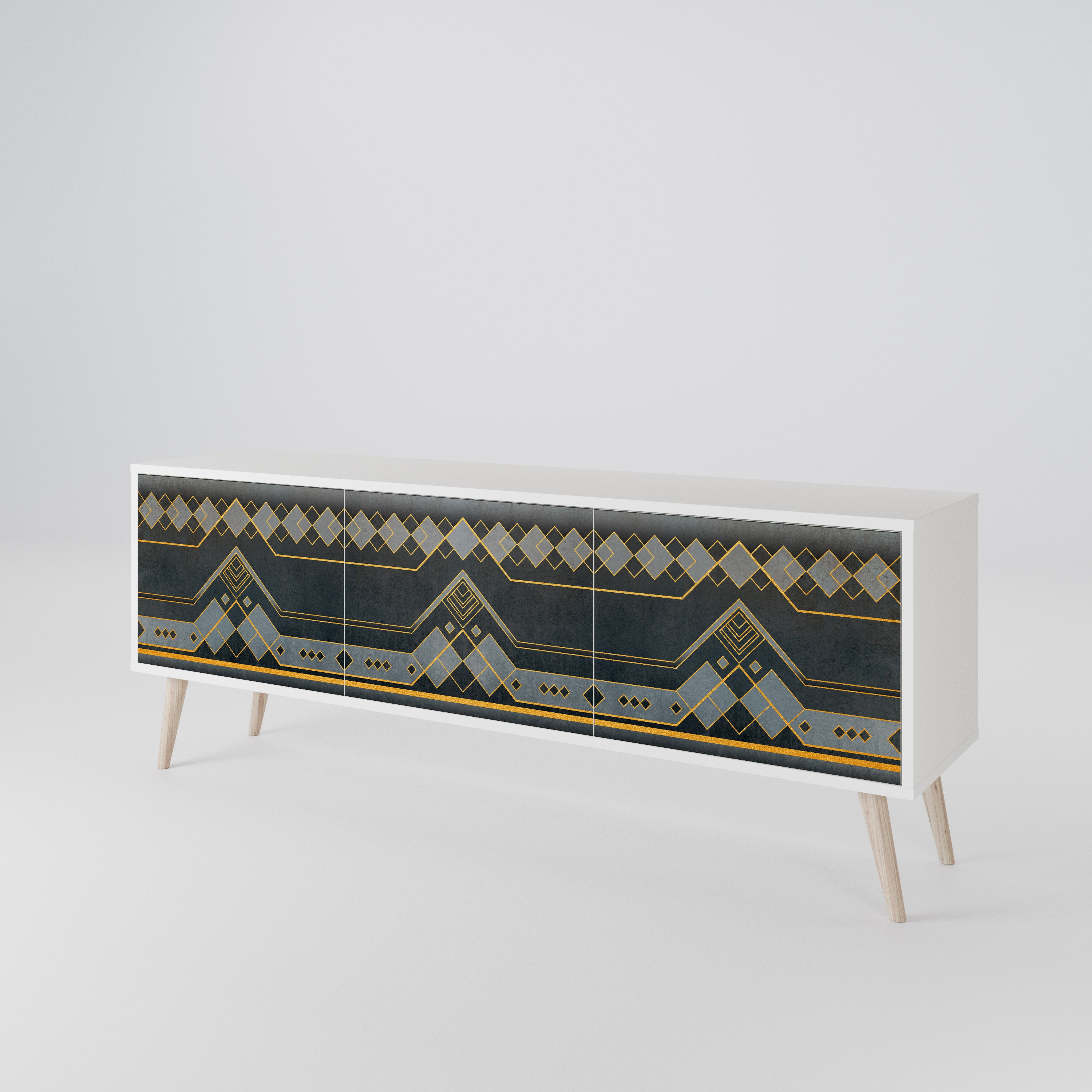 ROYAL ORDINARINESS 3-Door TV Cabinet
