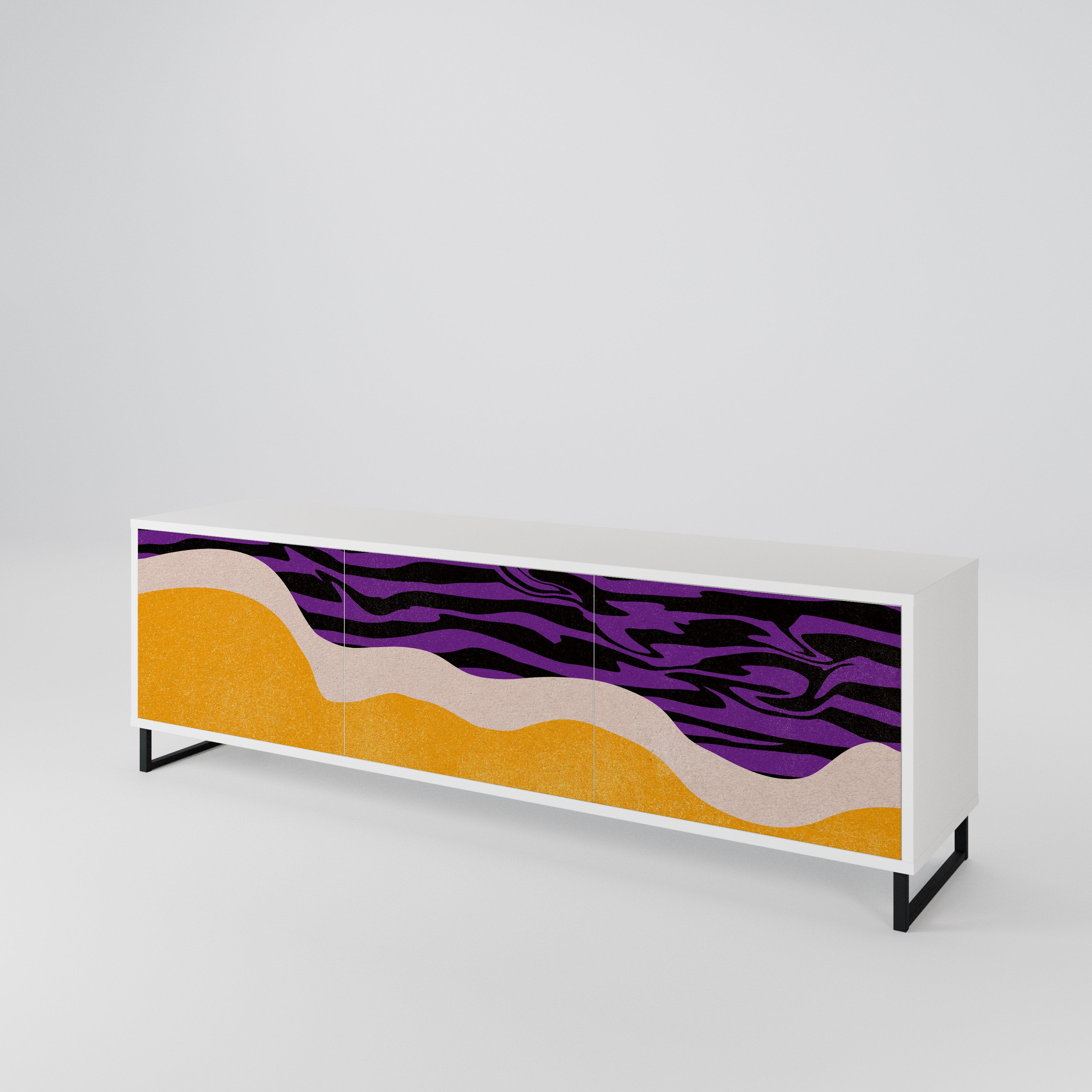 INDEPENDENT BORDER 3-Door TV Cabinet