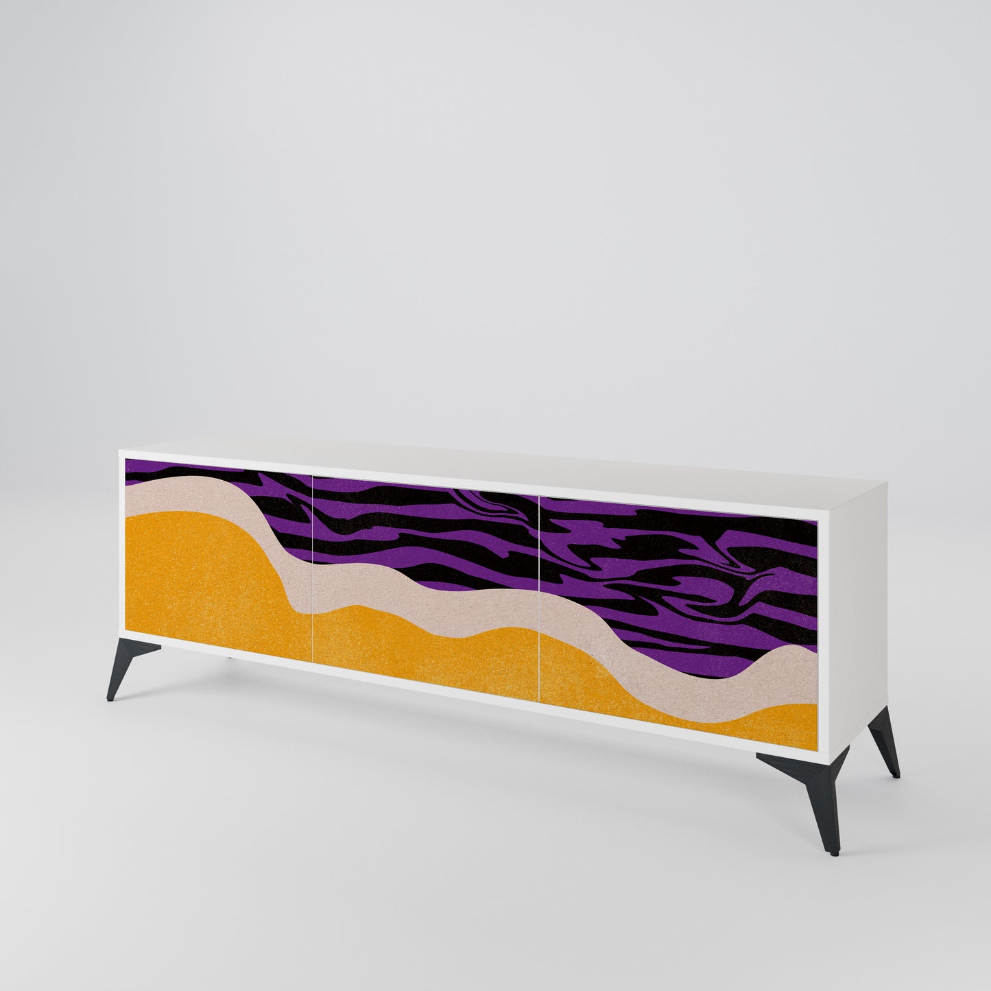 INDEPENDENT BORDER 3-Door TV Cabinet