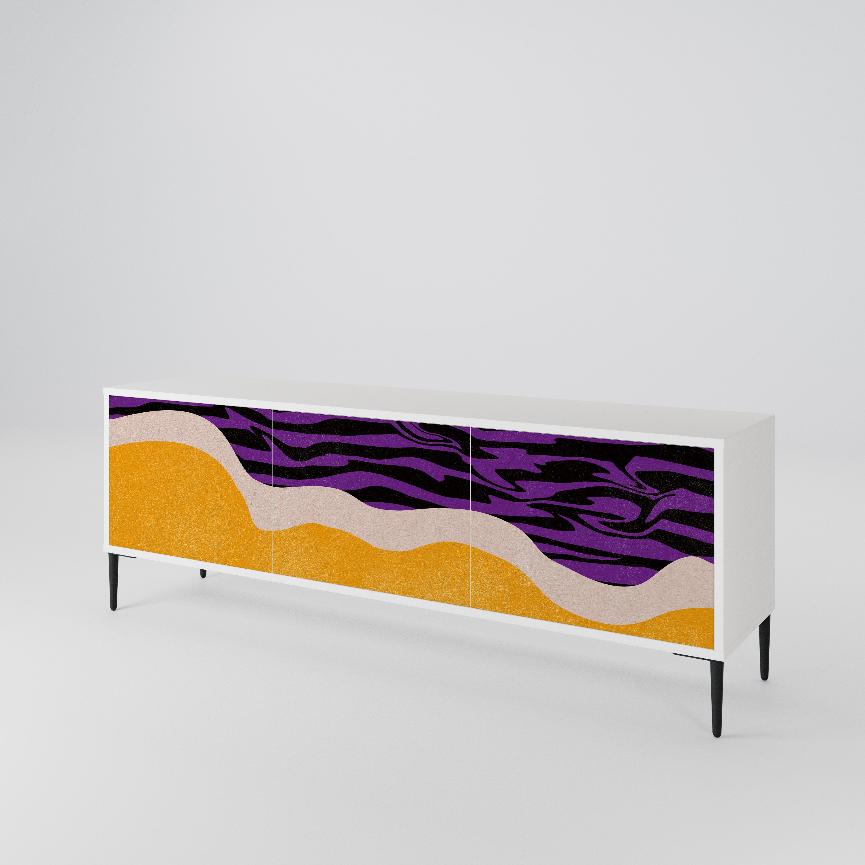 INDEPENDENT BORDER 3-Door TV Cabinet